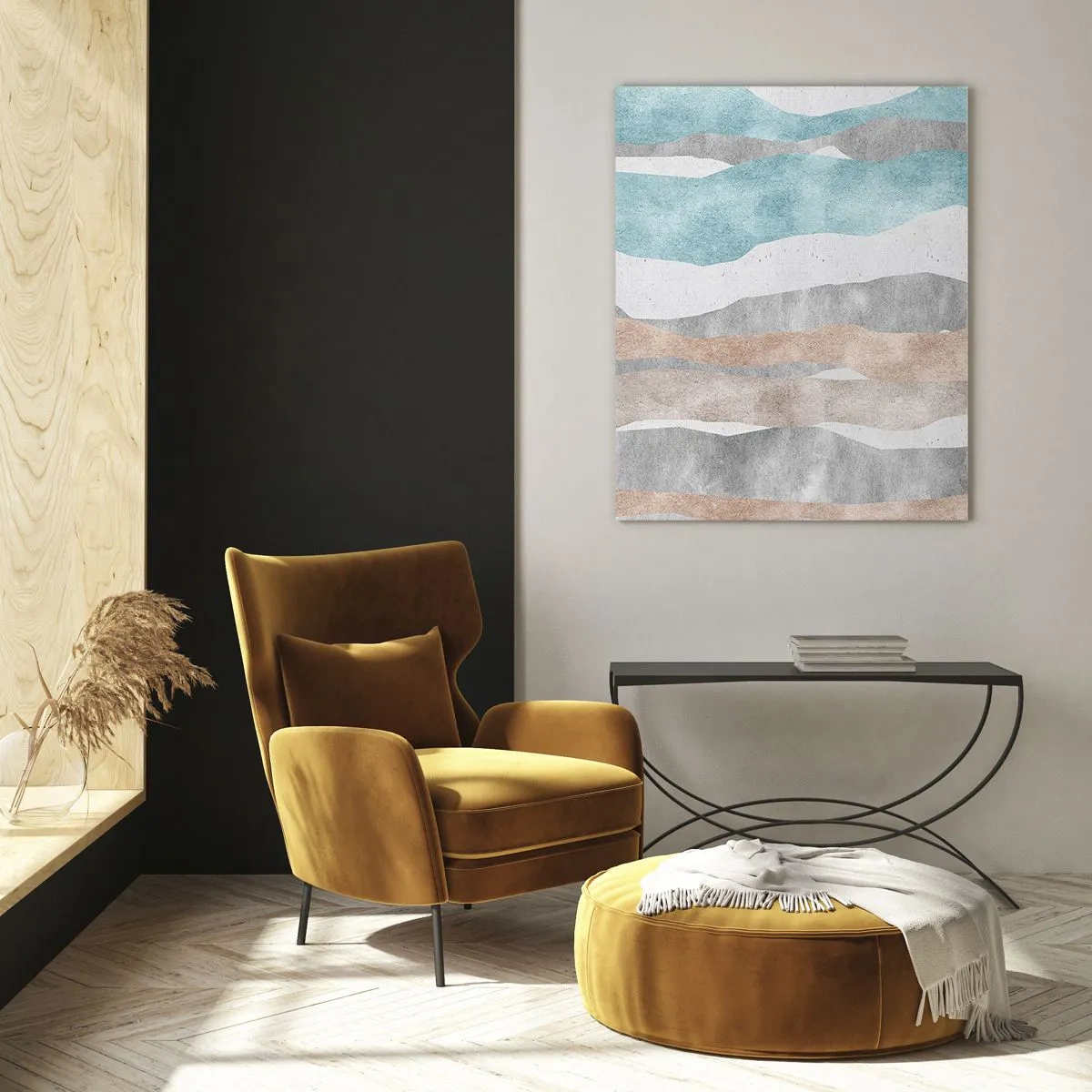 Tablou pe sticlă - Studiu de proximitate - 50x70 cm