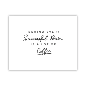 Poster - Secretul succesului - 50x40 cm