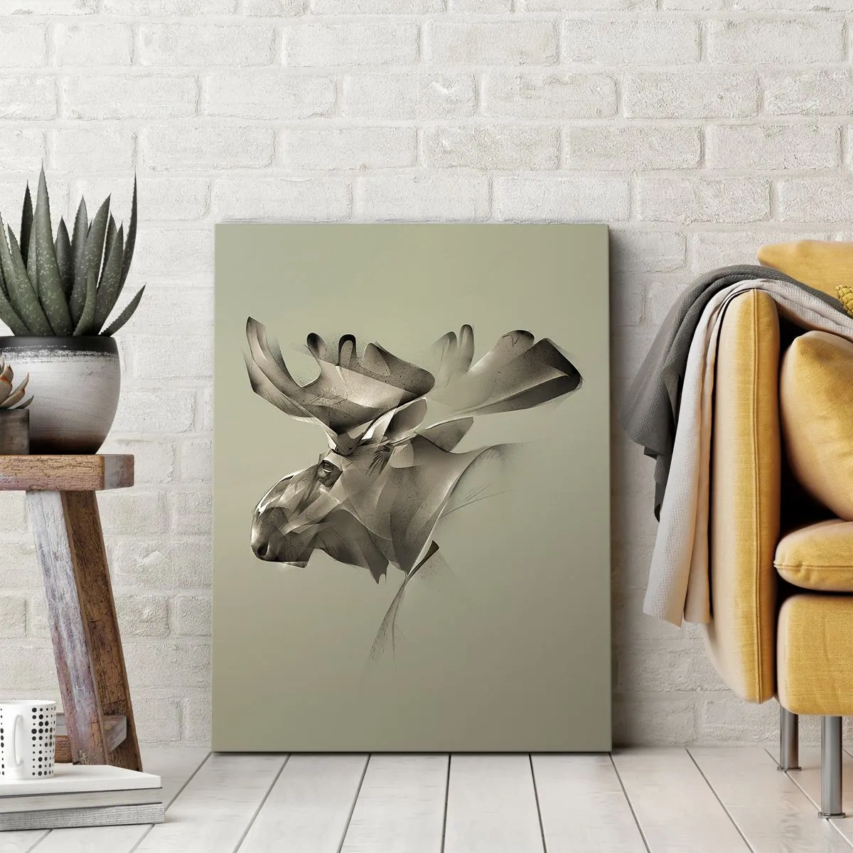 Tablou pe pânză - Puterea blândă a calmului - 65x120 cm