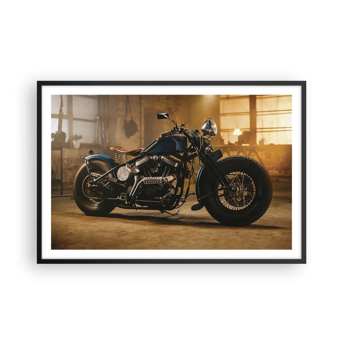 Poster în ramă neagră - Pot să fac totul - 91x61 cm