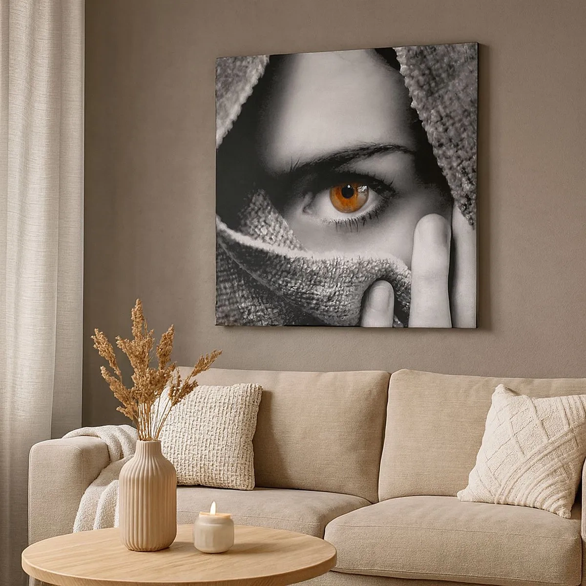 Tablou pe pânză - Află secretul - 30x30 cm