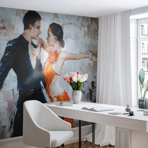 Tapet Premium Canvas - Dirty dancing - Abstracția, Dans, Tango - 200x140 cm