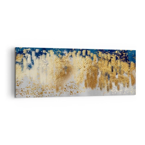 Tablou pe pânză - Compoziție modernă cu bliț - 140x50 cm