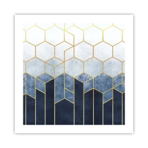 Poster - Compoziție în ritm sincopat - 50x50 cm