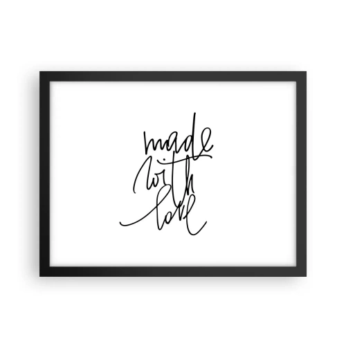 Poster în ramă neagră - Cel mai bun brand - 40x30 cm