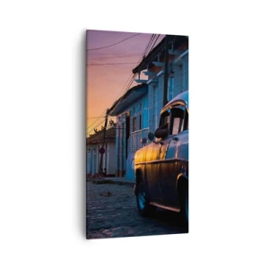 Tablou pe pânză - Aici timpul încetinește - 55x100 cm