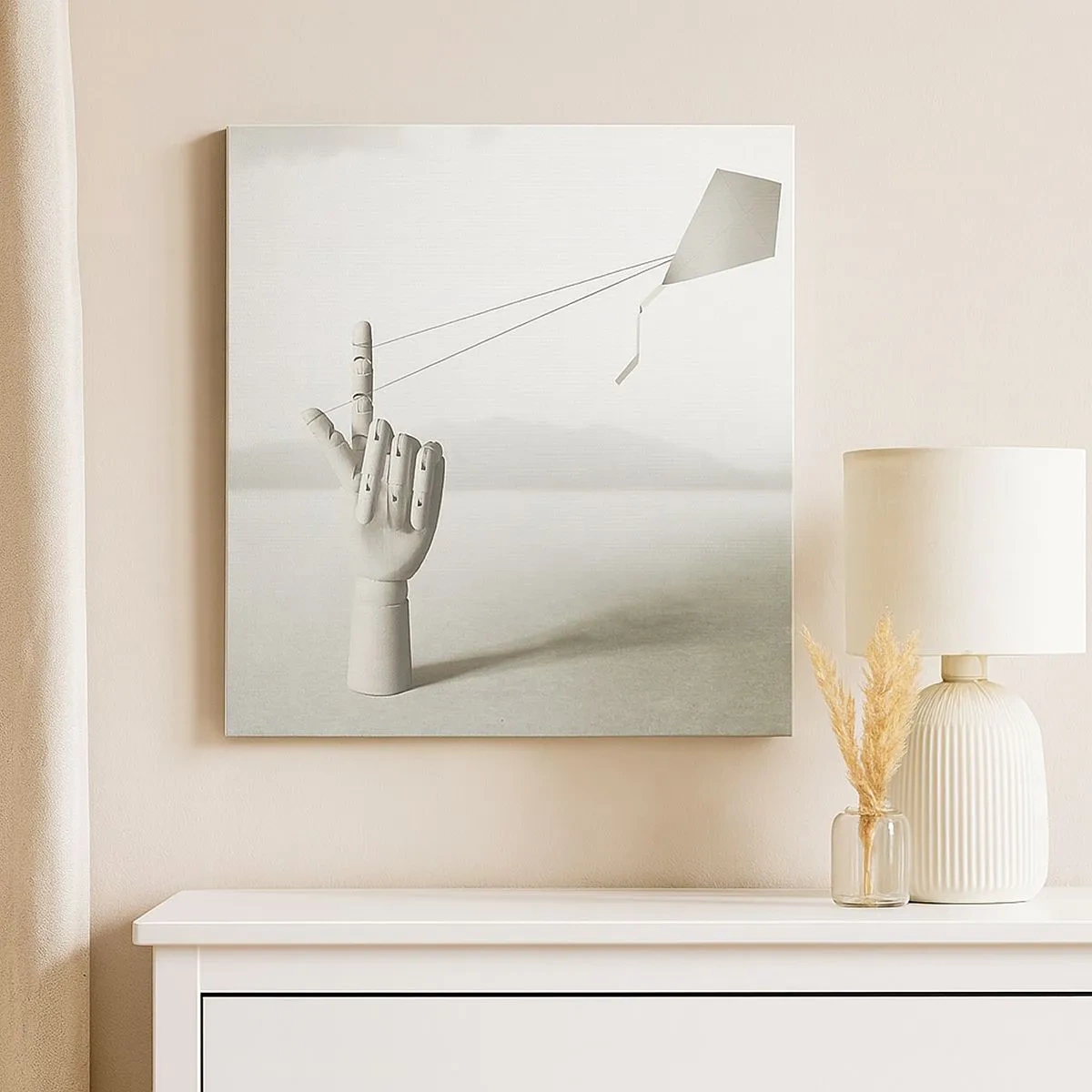 Tablou pe pânză - Încercare de forță - 30x30 cm