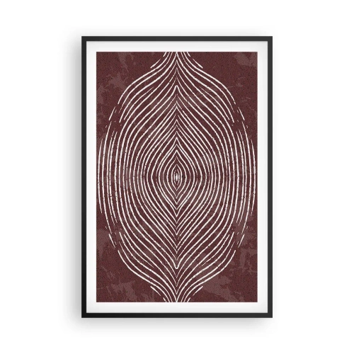 Poster în ramă neagră - Spațiul vorbește - 61x91 cm