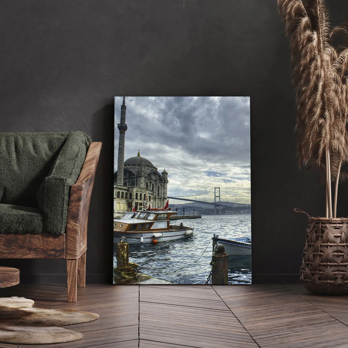 Tablou pe pânză - La granița dintre lumi - 55x100 cm