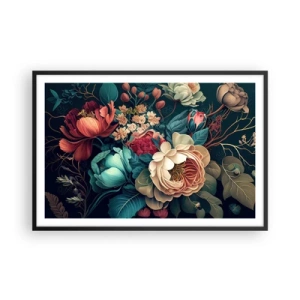 Poster în ramă neagră - Farmecul secolului al XIX-lea - 91x61 cm