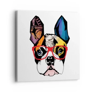 Tablou pe pânză - Intelectualist - 40x40 cm