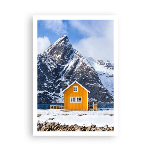 Poster - Vacanță scandinavă - 70x100 cm