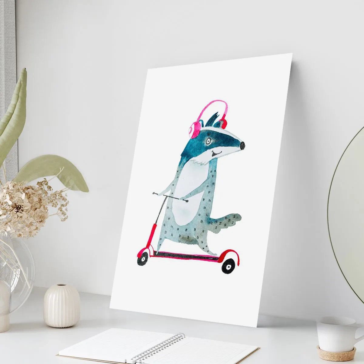 Poster - Bucurie de bursuc - 61x91 cm