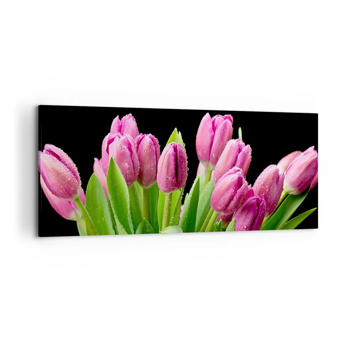 Tablou pe pânză - Bucurie de liliac de primăvară - 120x50 cm