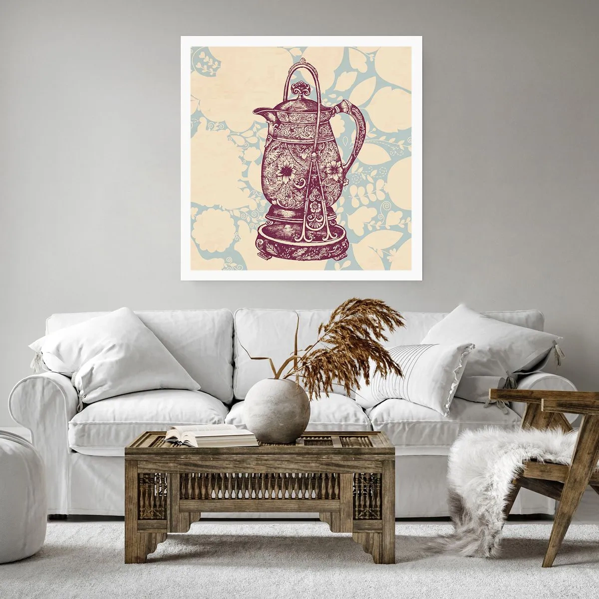 Poster - Frumusețea vieții de zi cu zi - 30x30 cm