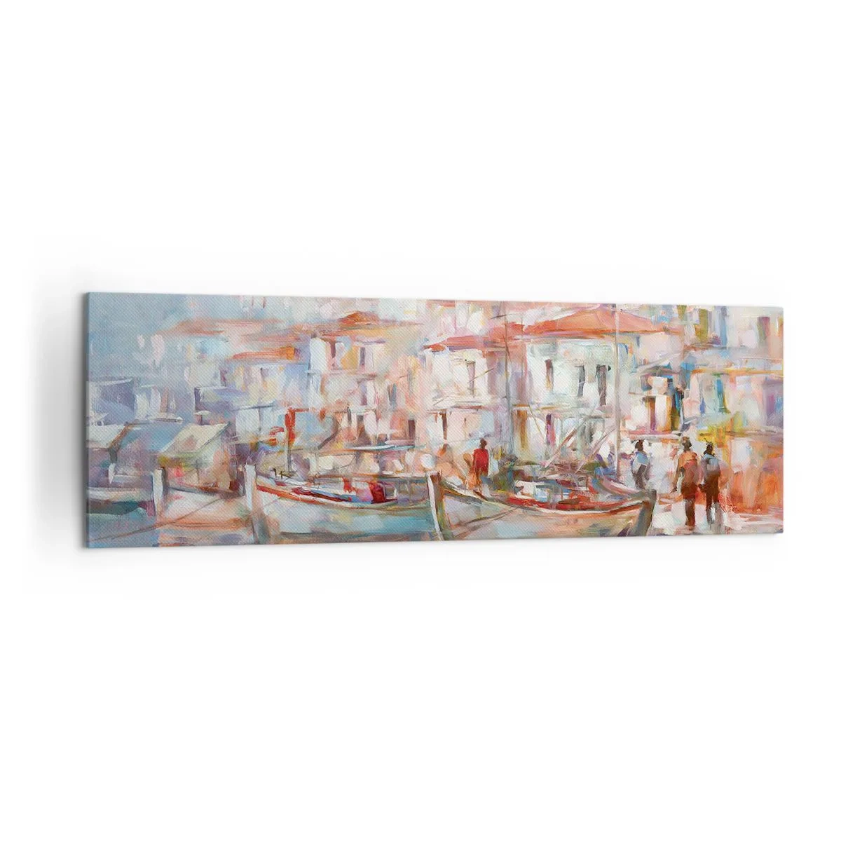 Tablou pe pânză - Vacanță pastelată - 160x50 cm