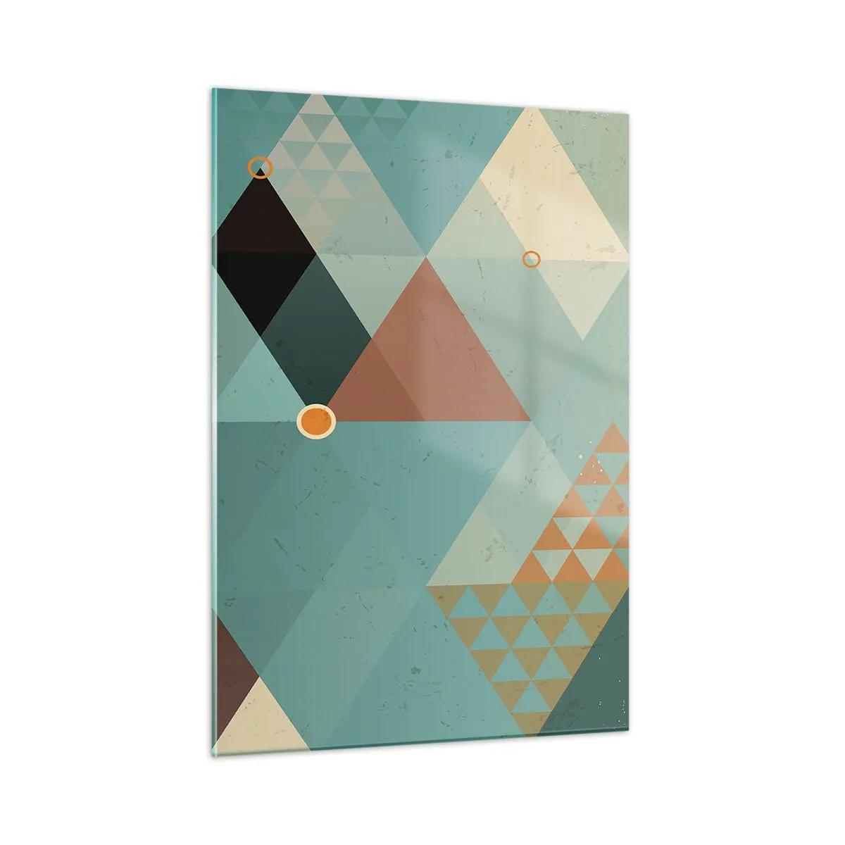Tablou pe sticlă - Unitatea multiplicității, multiplicitatea unității - 50x70 cm