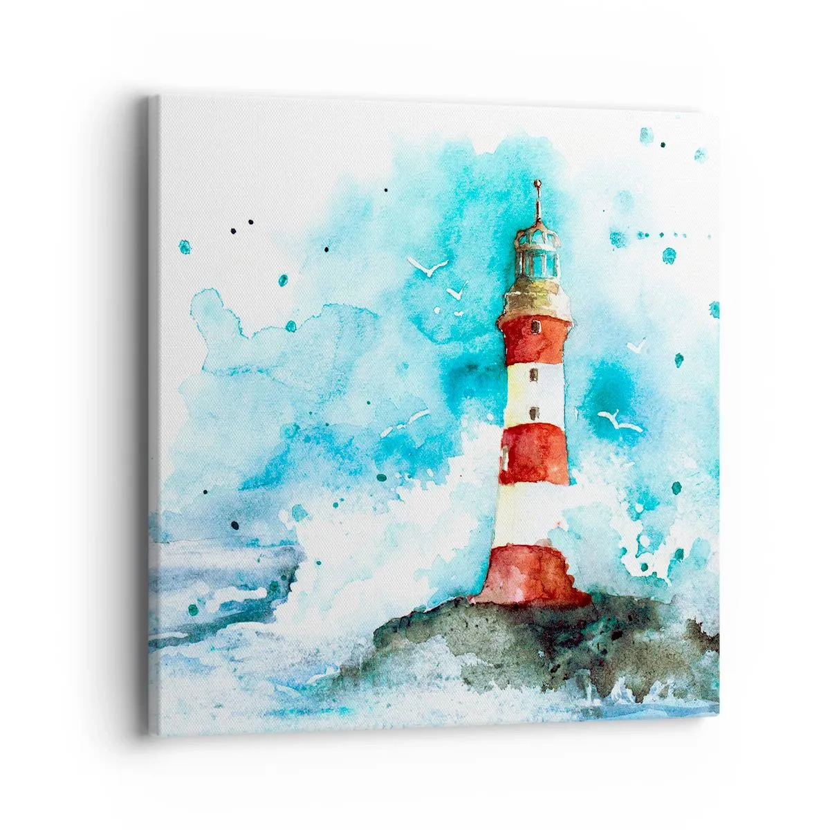 Tablou pe pânză - Unitatea forțelor naturii - 40x40 cm