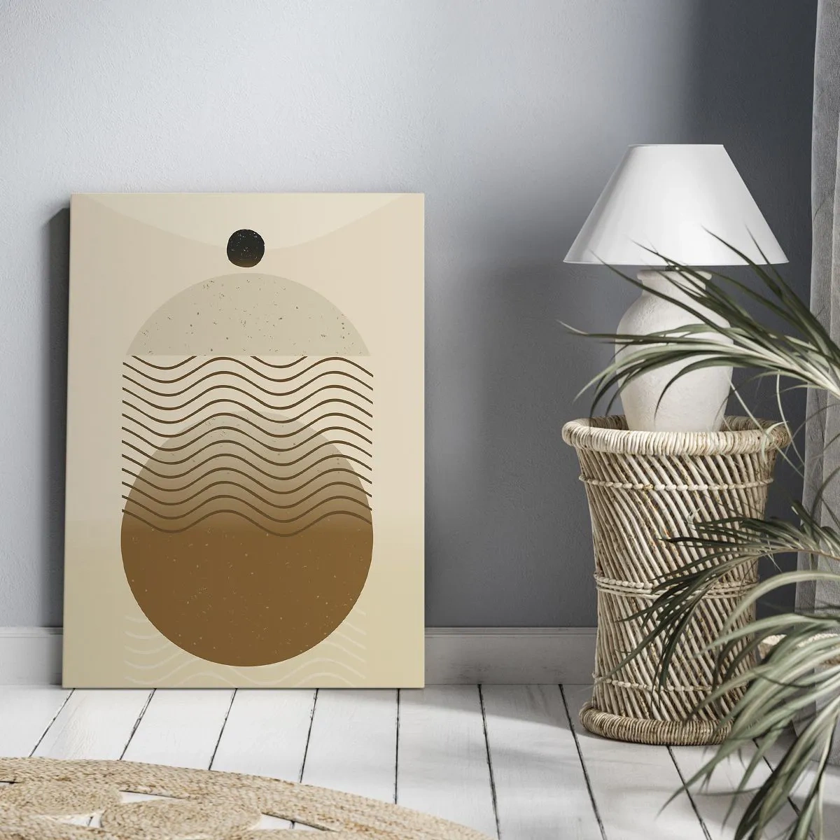 Tablou pe pânză - Despre originea figurilor geometrice - 70x100 cm