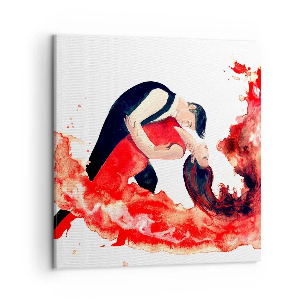 Tablou pe pânză - Tango - un val senzual - 50x50 cm