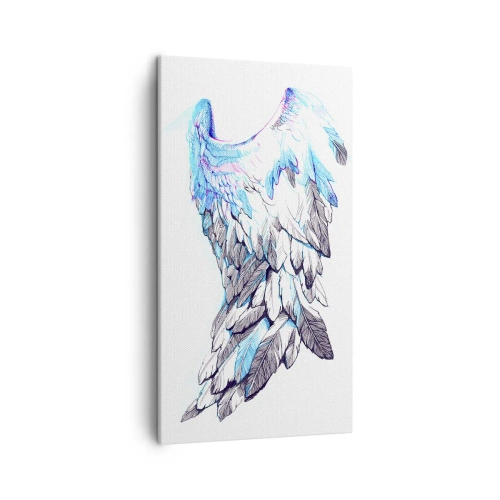 Tablou pe pânză - Am nevoie de aripi - 45x80 cm