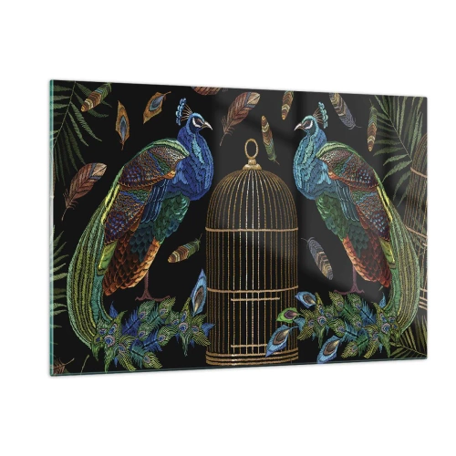 Tablou pe sticlă - În veșmânt regal - 120x80 cm