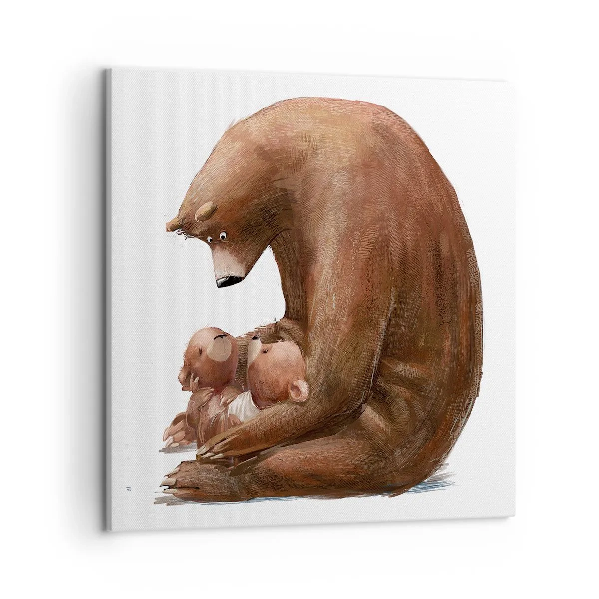 Tablou pe pânză - Vise plăcute, copii - 50x50 cm