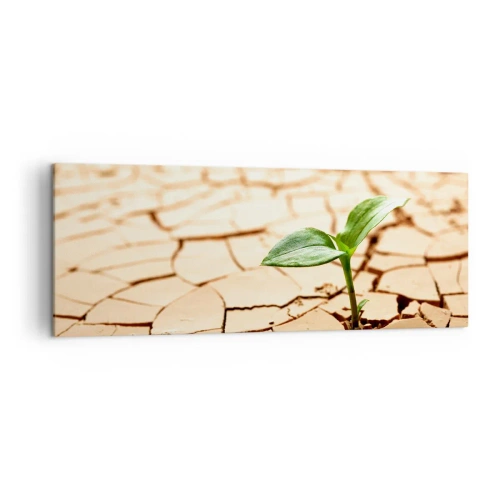 Tablou pe pânză - Forța irepresibilă a vieții - 140x50 cm