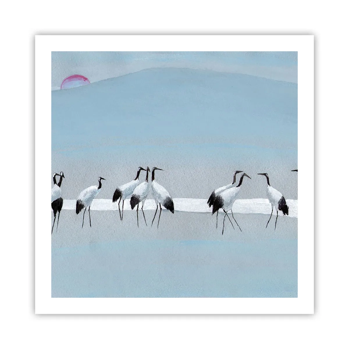 Poster - După o zi fierbinte - 60x60 cm