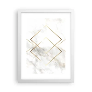 Poster în ramă albă - Vedere spre infinit - 30x40 cm