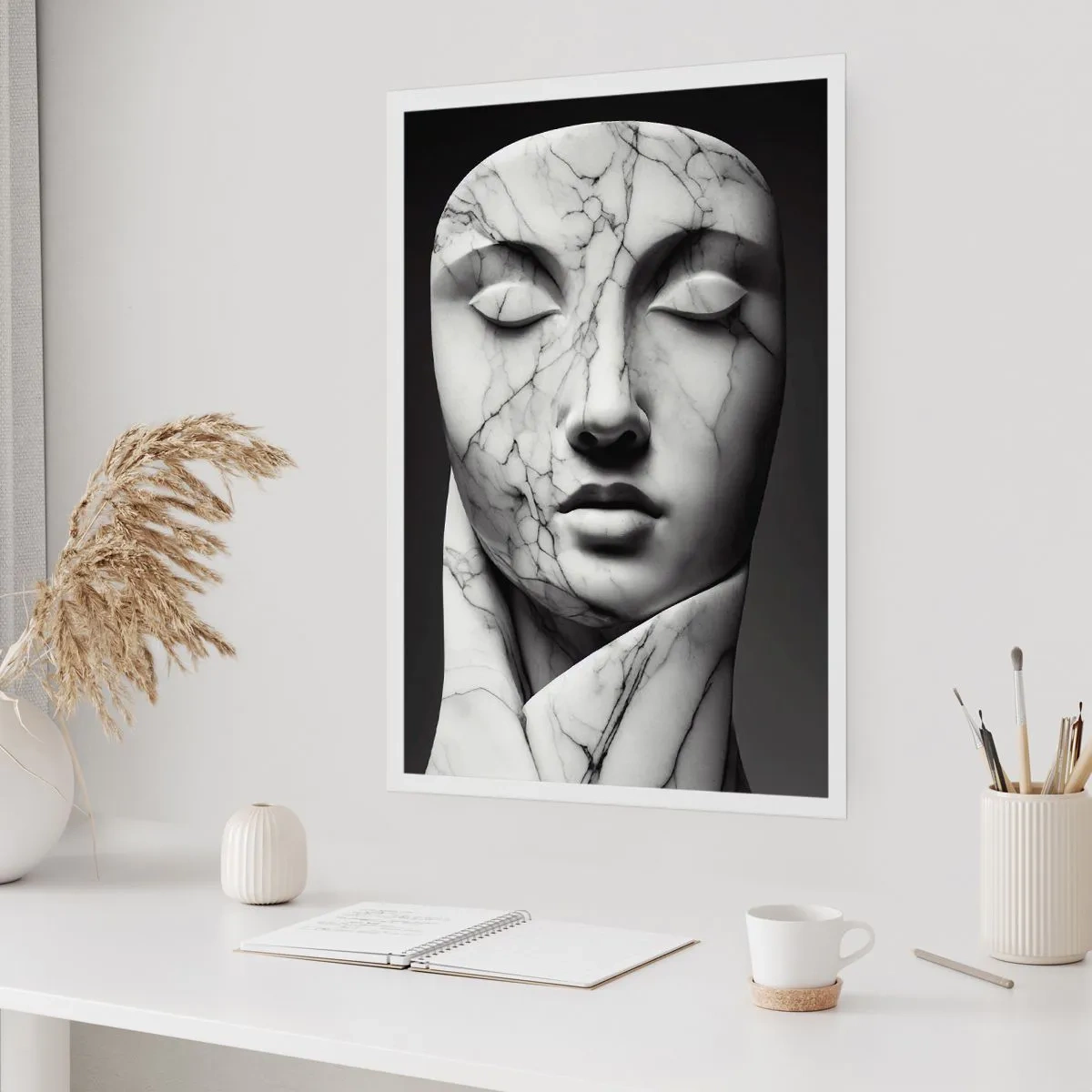 Poster - Forme de marmură - 40x50 cm