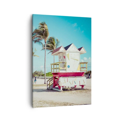 Tablou pe pânză - O zi frumoasă te așteaptă - 50x70 cm