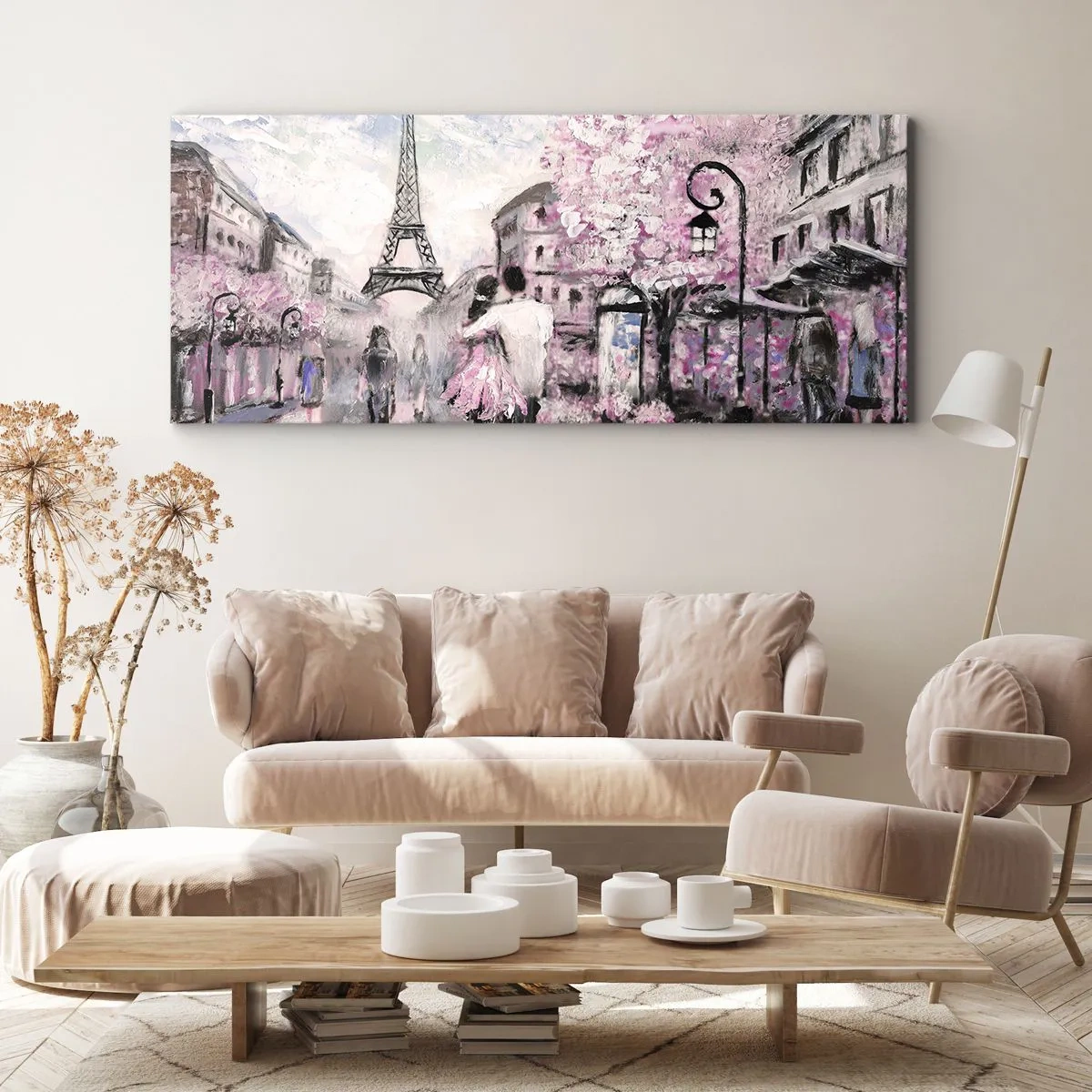 Tablou pe pânză - Dacă ar fi să te îndrăgostești, atunci doar de... - 100x40 cm