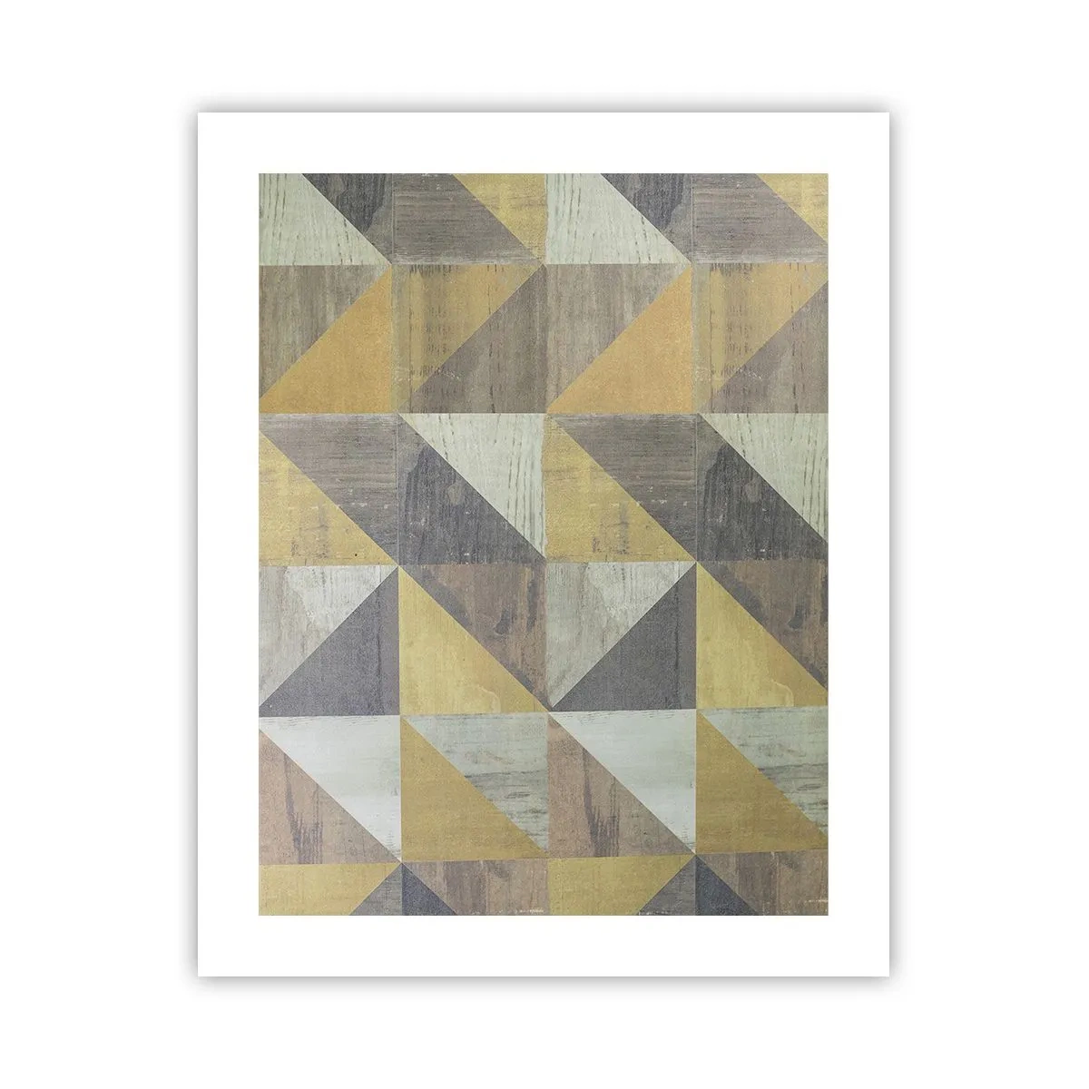 Poster - La unghiul triunghiului - 40x50 cm
