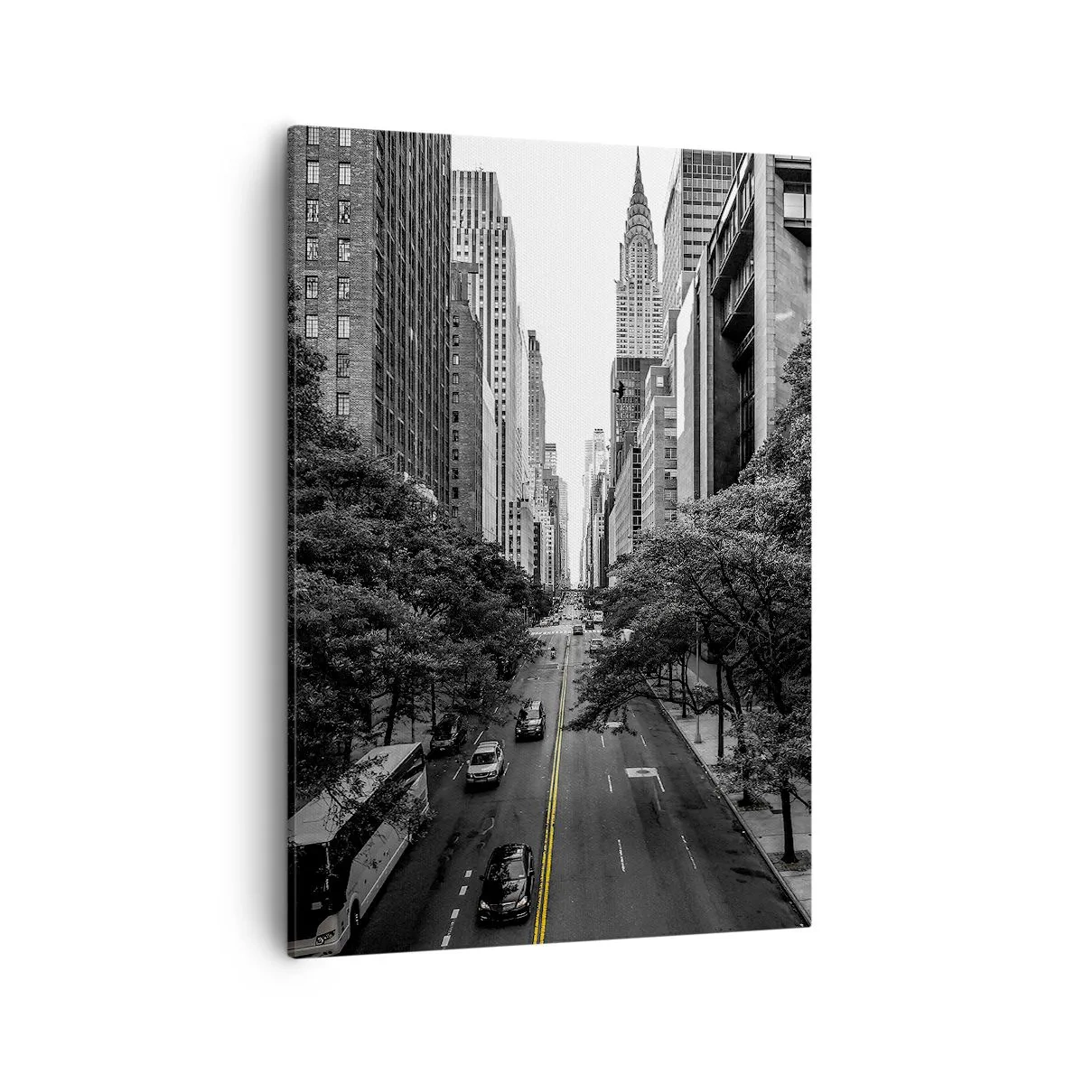 Tablou pe pânză Canvas - New York dimineața - 50x70 cm