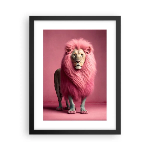 Poster în ramă neagră - Și nu-ți mai este frică - 30x40 cm