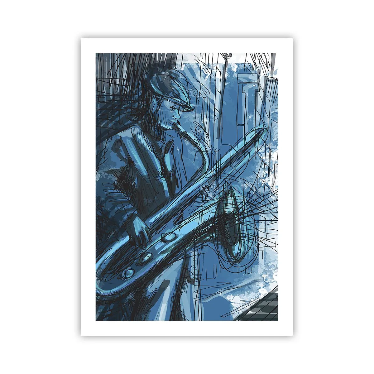 Poster - Rapsodie urbană - 50x70 cm