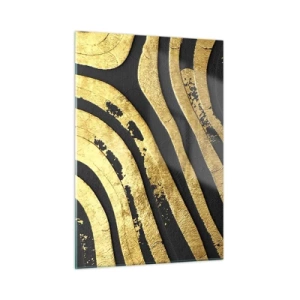 Tablou pe sticlă - Totul curge - 50x70 cm