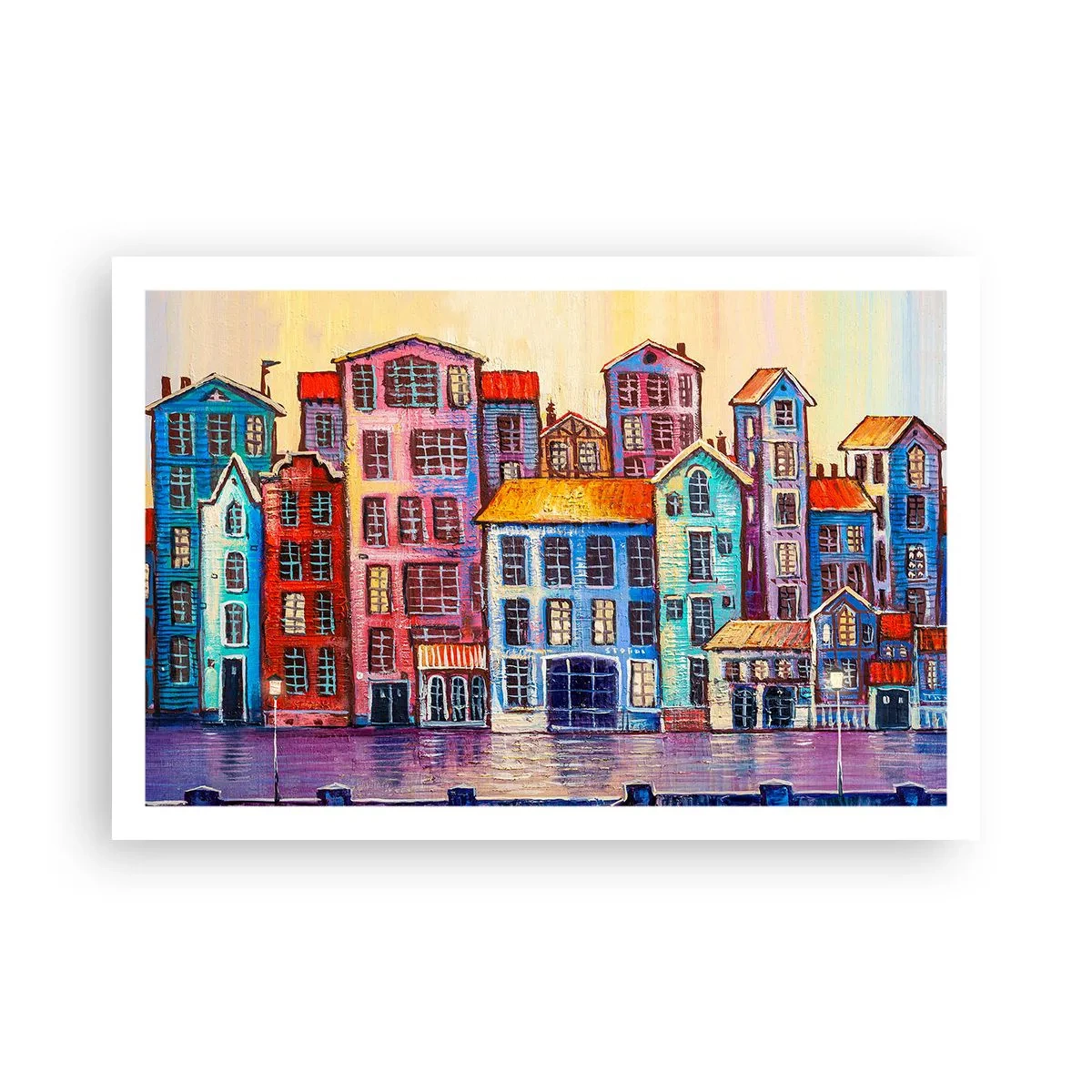 Poster - Un oraș ca în basm - 91x61 cm