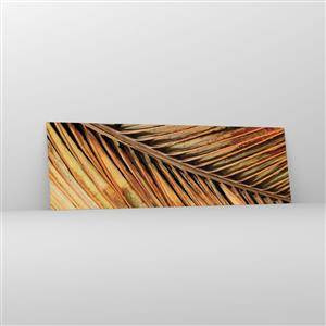 Tablou pe sticlă - Aur de nucă de cocos - 160x50 cm