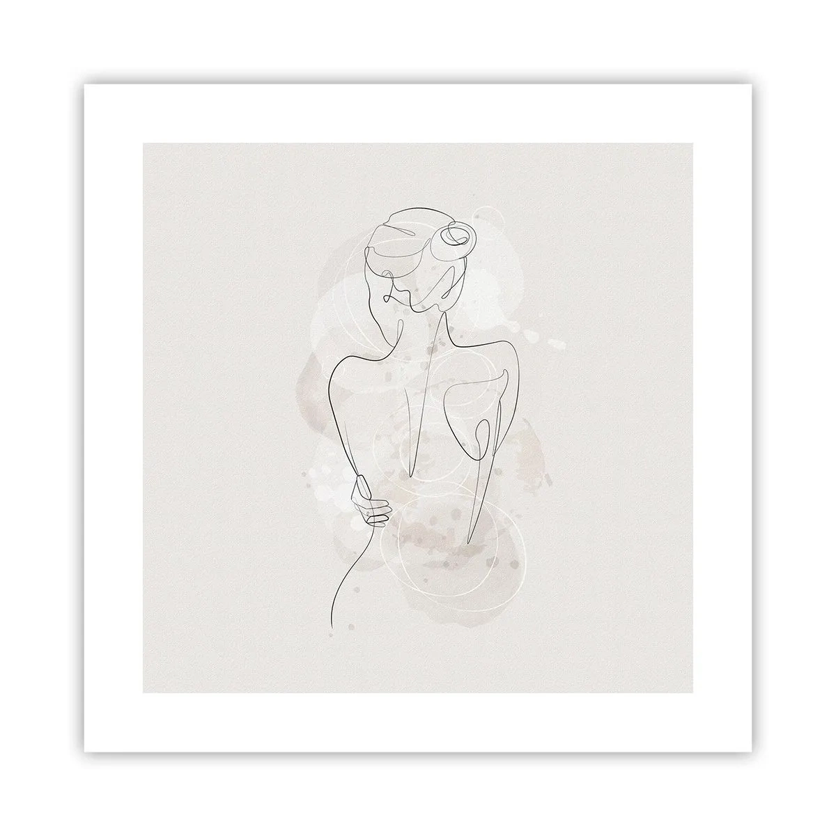 Poster - Ca un instrument sensibil - 40x40 cm