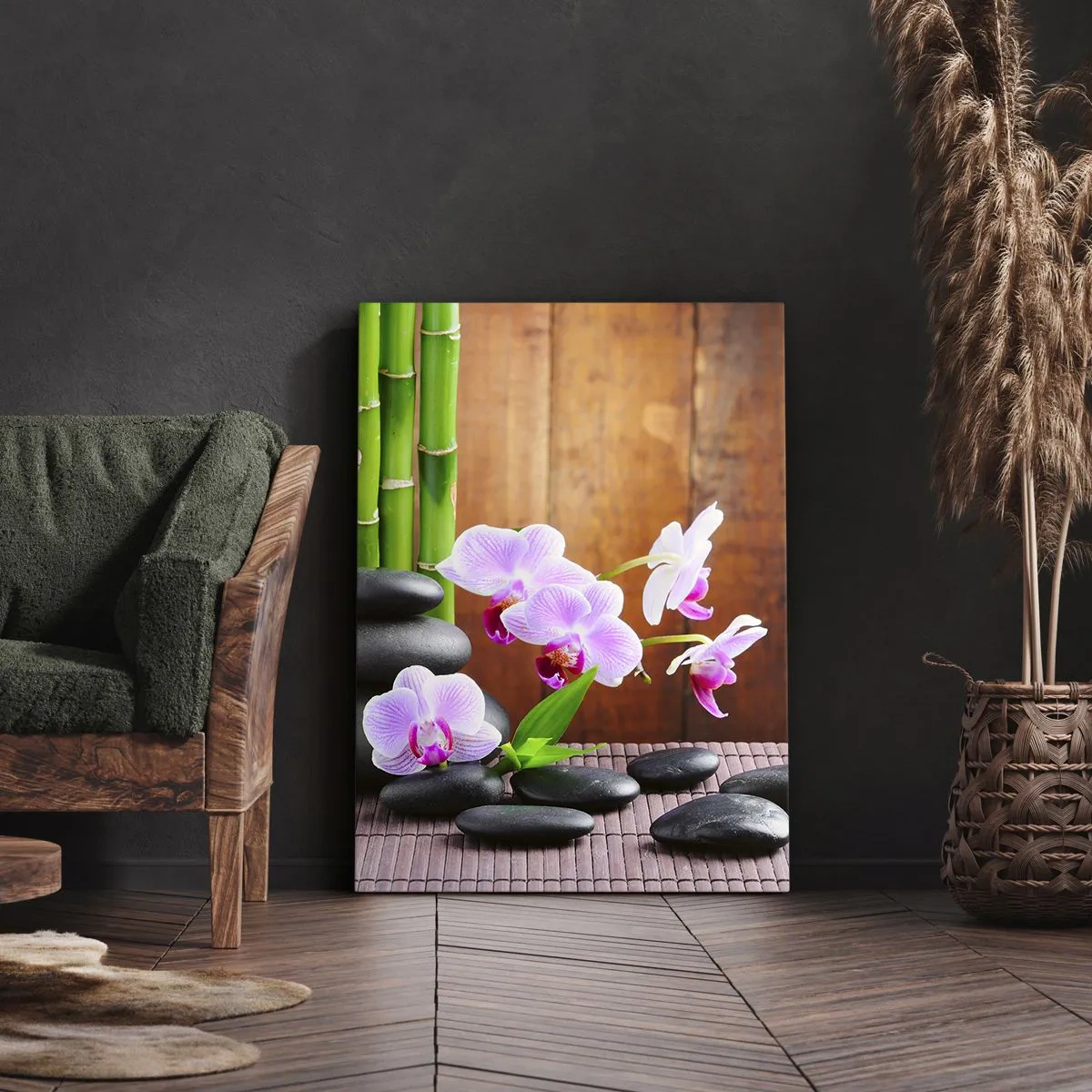 Tablou pe pânză - Experimentați deliciile Orientului - 65x120 cm