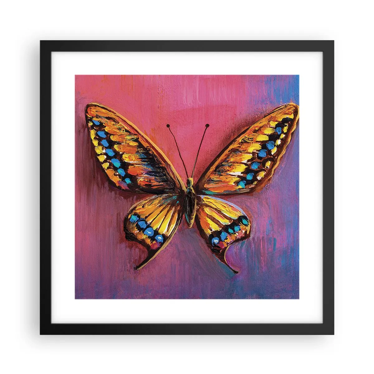 Poster în ramă neagră - O bijuterie a naturii - 40x40 cm