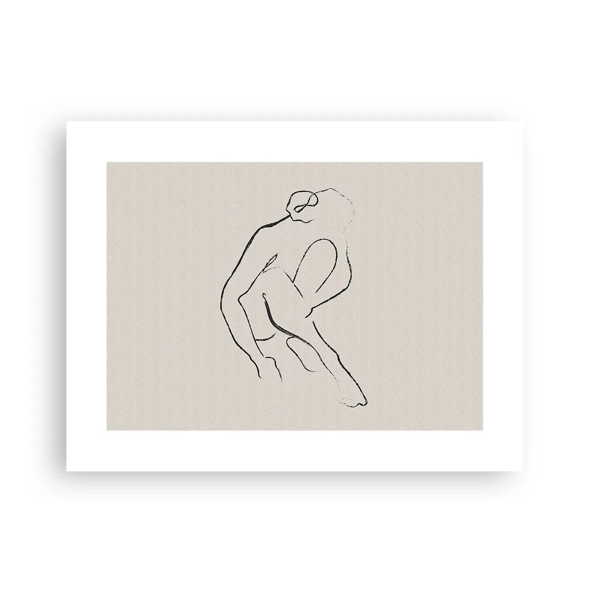 Poster - Schiță intimă - 40x30 cm