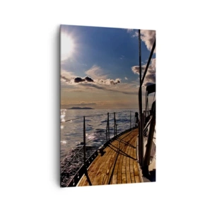 Tablou pe pânză - Sub vele spre soare - 80x120 cm