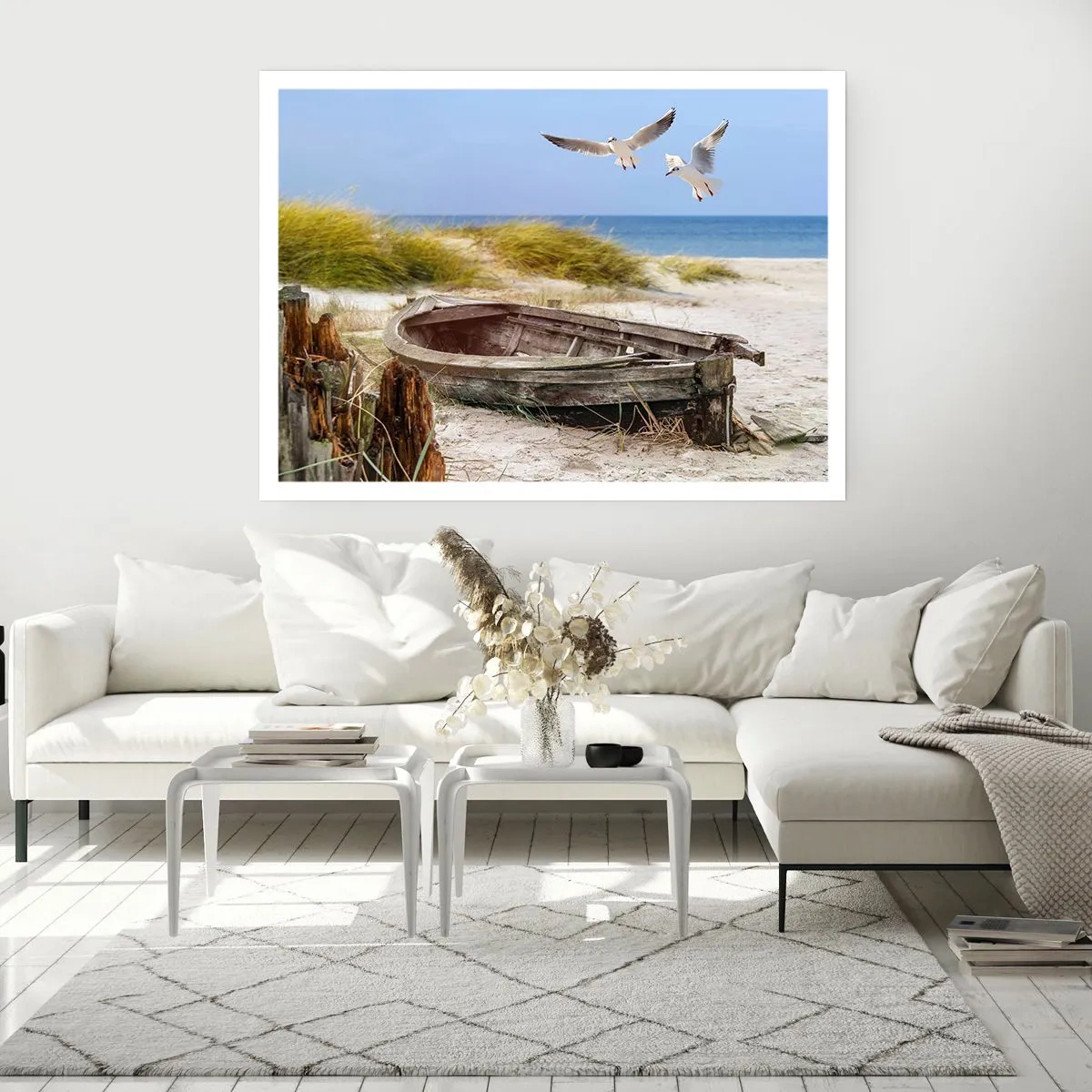 Poster - Scăldate în vânt - 70x50 cm
