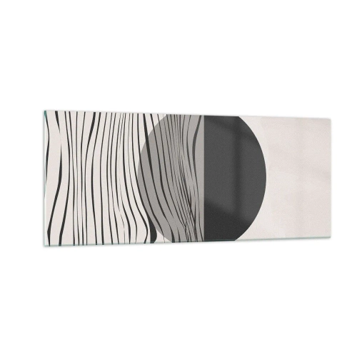 Tablou pe sticlă - Semicompunere - 100x40 cm
