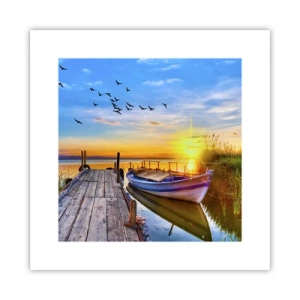 Poster - La revedere, până mâine - 30x30 cm