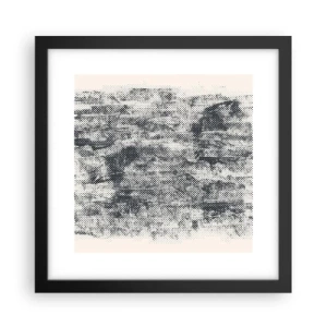 Poster în ramă neagră - Compoziție cețoasă - 30x30 cm