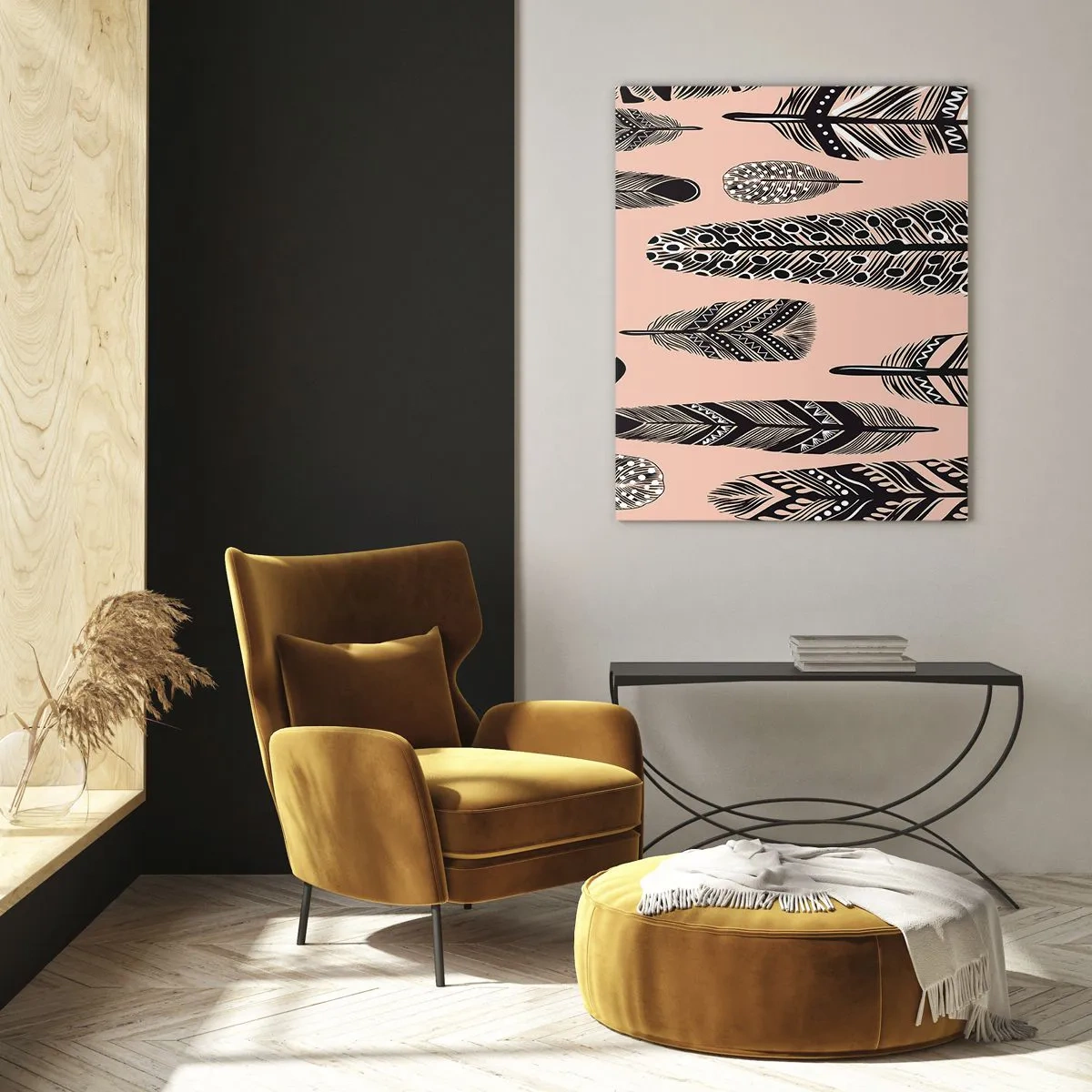 Tablou pe sticlă - Colecție indiană - 80x120 cm